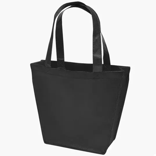 Carnival Non-Woven Tote with Sparkle Heat Transfer — view 9