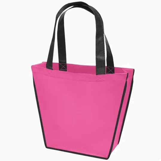 Carnival Non-Woven Tote with Sparkle Heat Transfer — view 11