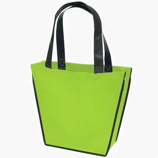 Carnival Non-Woven Tote with Sparkle Heat Transfer — view 12