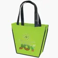 Carnival Non-Woven Tote with Sparkle Heat Transfer — view 5