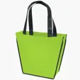 Carnival Non-Woven Tote with Sparkle Heat Transfer — view 12