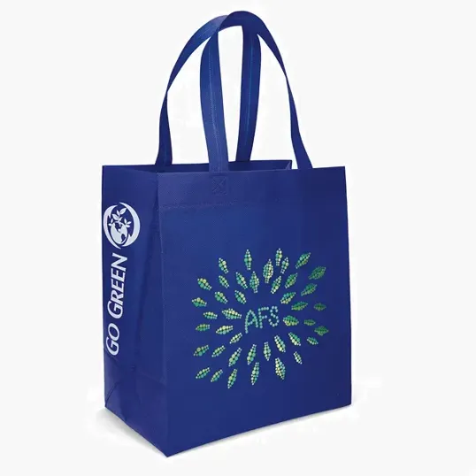 Economy Tote Sparkle Non-Woven Polypropylene Bag — view 10