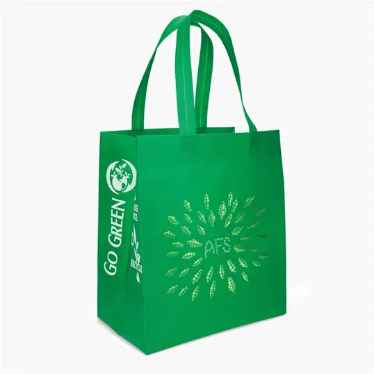 Economy Tote Sparkle Non-Woven Polypropylene Bag — view 3
