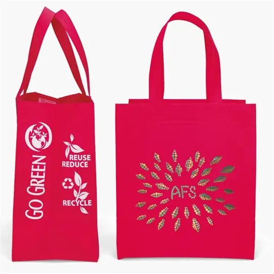 Economy Tote Sparkle Non-Woven Polypropylene Bag — view 5