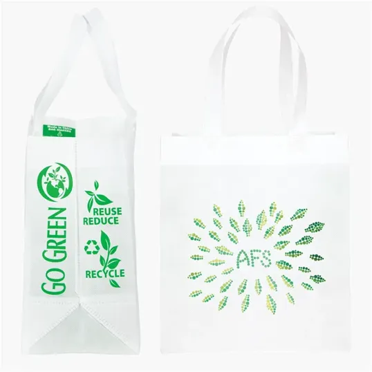 Economy Tote Sparkle Non-Woven Polypropylene Bag — view 8