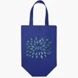 Economy Tote Sparkle Non-Woven Polypropylene Bag — view 12