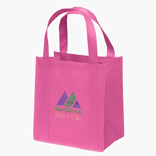Little Thunder® Non-Woven Tote with Reinforced Handles — view 2