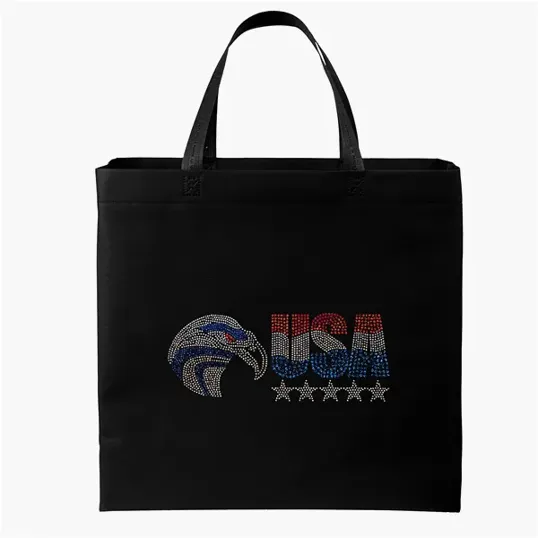 Patriot USA Made Non-Woven Tote - Sparkle — view 2