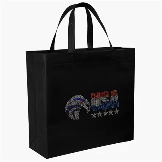 Patriot USA Made Non-Woven Tote - Sparkle — view 3
