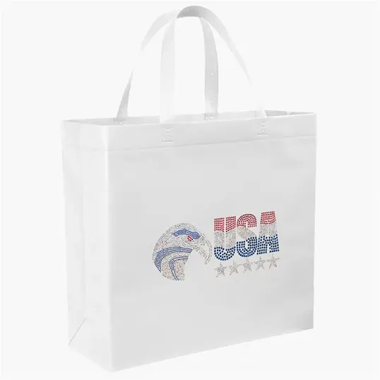 Patriot USA Made Non-Woven Tote - Sparkle — view 13