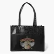 Couture™ Gloss-Laminated Tote with Reptile Print