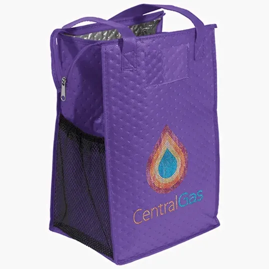 Therm-O Super Snack Tote™- Sparkle Insulated Tote — view 3