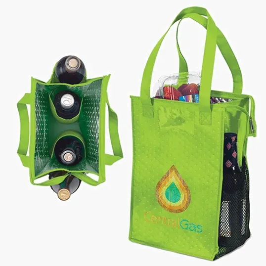 Therm-O Super Snack Tote™- Sparkle Insulated Tote — view 5