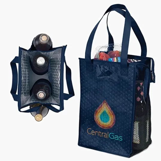 Therm-O Super Snack Tote™- Sparkle Insulated Tote — view 6