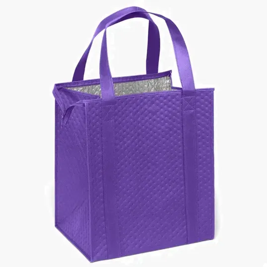 Therm-O-Tote™ Sparkle Insulated Non-Woven Tote — view 14