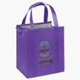 Therm-O-Tote™ Sparkle Insulated Non-Woven Tote — view 3