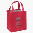 Therm-O-Tote™ Sparkle Insulated Non-Woven Tote — view 7