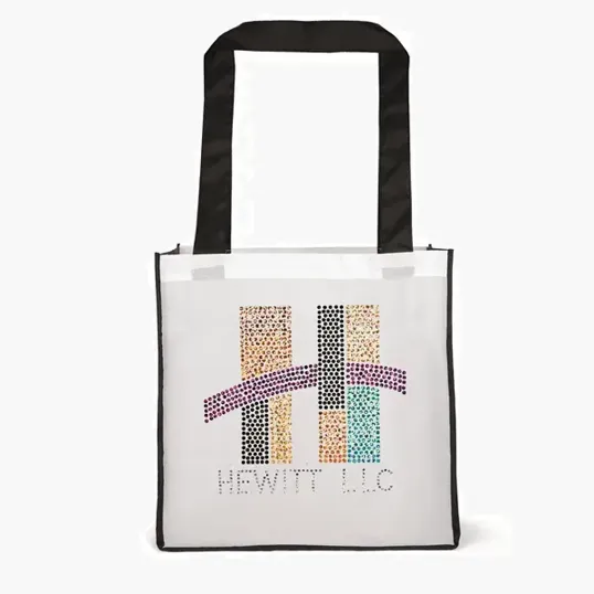 Picasso Polyester Sparkle Tote