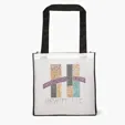 Picasso Polyester Sparkle Tote