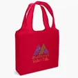 Adventure™ Polyester Tote with Sparkle Heat Transfer — view 8