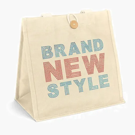 Aurora™ Cotton Tote with Wooden Button Closure — view 15