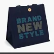 Aurora™ Cotton Tote with Wooden Button Closure — view 9
