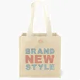 Aurora™ Cotton Tote with Wooden Button Closure — view 13