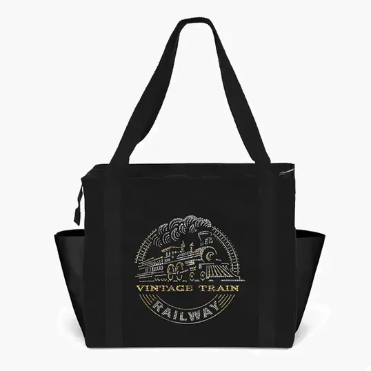 Jeremy™ Deluxe Canvas Zipper-Close Tote — view 6