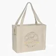 Jeremy™ Deluxe Canvas Zipper-Close Tote — view 2