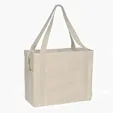 Jeremy™ Deluxe Canvas Zipper-Close Tote — view 3