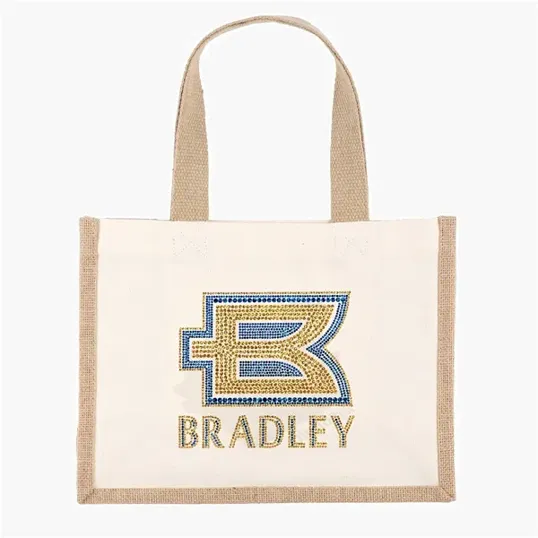 Reyna™ Natural Tote with Jute Gussets