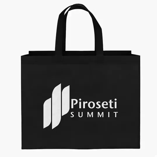 Value Budget Tote, Non-Woven, 19" x 8" x 15" — view 6