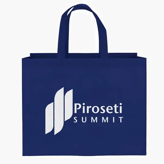 Value Budget Tote, Non-Woven, 19" x 8" x 15" — view 10