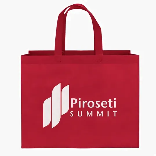 Value Budget Tote, Non-Woven, 19" x 8" x 15" — view 22