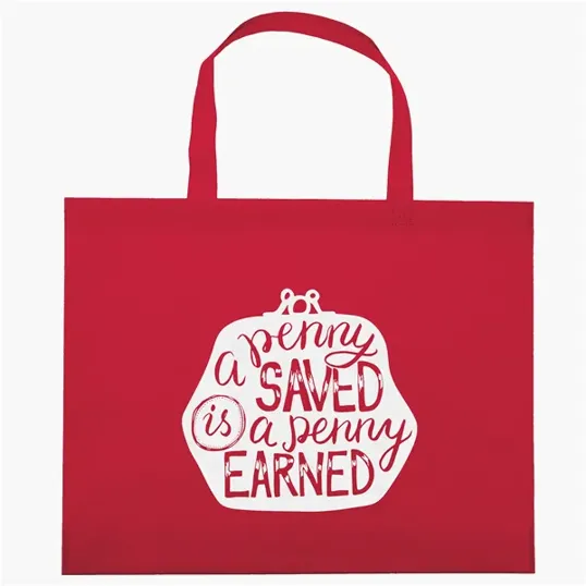 Thrifty™ Budget Tote, 19 x 15 x 4 — view 19