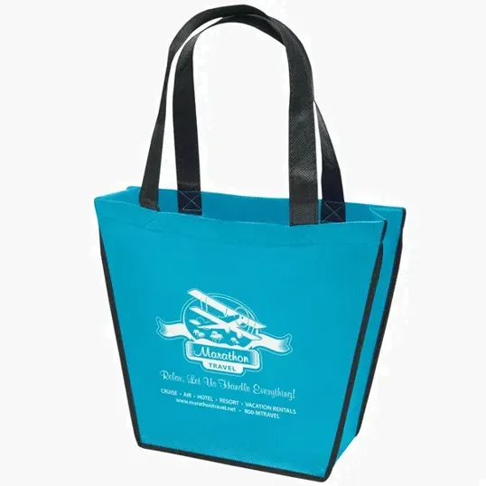 Carnival Non-Woven Tote with Screen Print — view 3