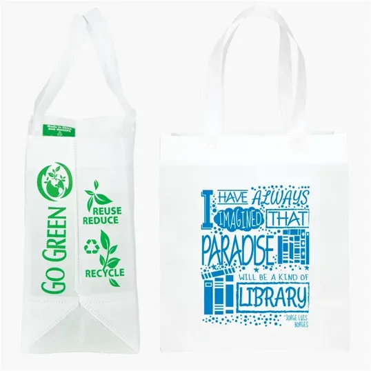 Economy Non-Woven Polypropylene Tote — view 15