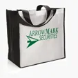 Picasso Polyester Tote with Screen Print — view 3