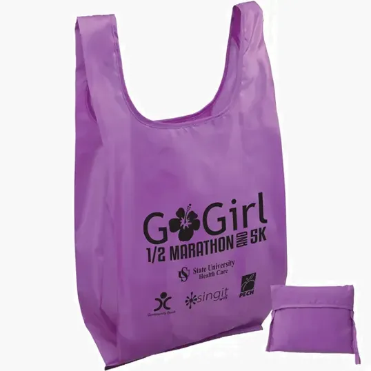 T-Pac™ Polyester Tote with Interior Pocket