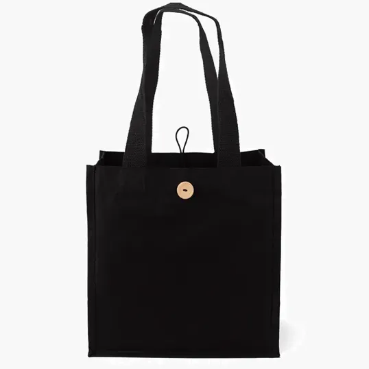 Aurora™ Cotton Tote with Screen Print — view 2