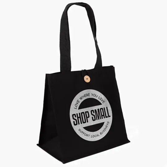 Aurora™ Cotton Tote with Screen Print — view 12
