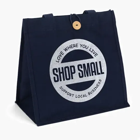 Aurora™ Cotton Tote with Screen Print — view 16