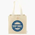 Aurora™ Cotton Tote with Screen Print — view 6