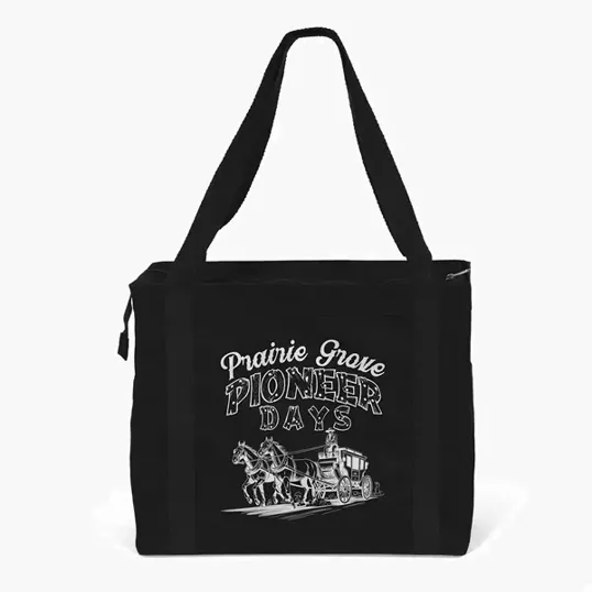 Jeremy™ Deluxe Canvas Zipper-Close Tote — view 2