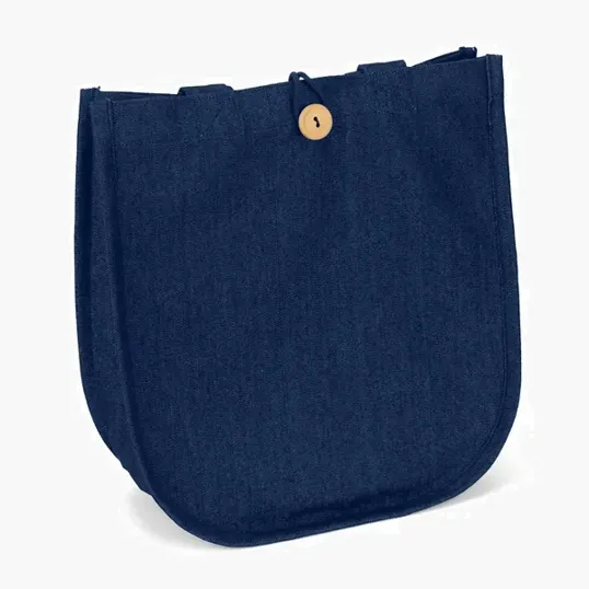 MB™ Denim Tote with Screen Print — view 4