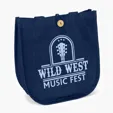 MB™ Denim Tote with Screen Print — view 3