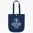 Dan Denim Tote with Screen Print