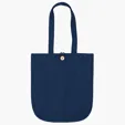 Dan Denim Tote with Screen Print — view 2