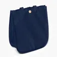 Dan Denim Tote with Screen Print — view 4